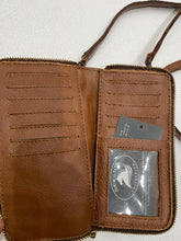 Load image into Gallery viewer, Cheetah Hide Wallet and Cellphone Carry