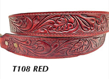 Load image into Gallery viewer, Hand-painted Straps For Hand Bags Hand Tooled 47”