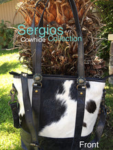 Load image into Gallery viewer, Cowhide leather Bag Tote