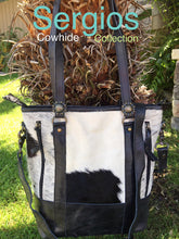 Load image into Gallery viewer, Cowhide leather Bag Tote