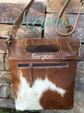 Load image into Gallery viewer, Leather Bag,Cowhide bucket style