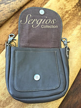 Load image into Gallery viewer, Crossbody with cowhide flap