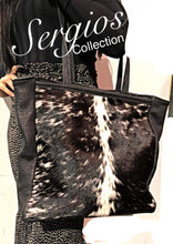 Load image into Gallery viewer, Denver cowhide and deer tote