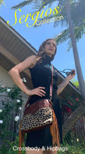 Load image into Gallery viewer, Cheetah crossbody/hipster option
