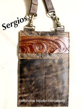 Load image into Gallery viewer, Cellphone carry hipster/ crossbody unisex