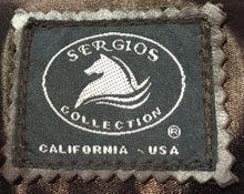 Load image into Gallery viewer, Soft Leather Olive Green Backpack