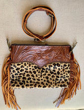 Load image into Gallery viewer, Cheetah crossbody/hipster option