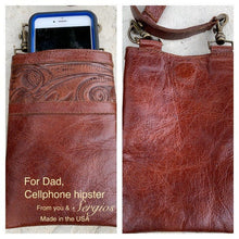 Load image into Gallery viewer, Cellphone carry Hipster/crossbody/unisex
