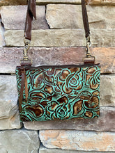 Load image into Gallery viewer, Embossed Leathers crossbody/hipsters