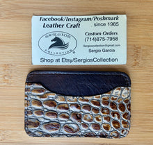 Load image into Gallery viewer, Single pocket credit card business card holder