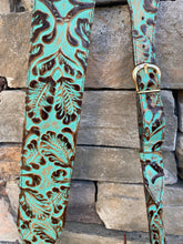 Load image into Gallery viewer, Embossed Leather purse straps
