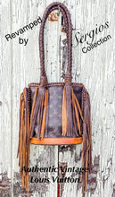 Load image into Gallery viewer, Authentic Vintage Louis Vuitton Bucket MD with Crazy Horse
