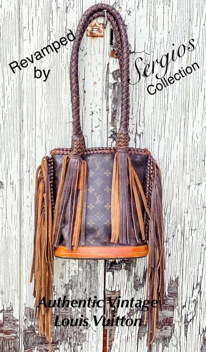 Louis Vuitton Fringe Bucket Shoulder Bag