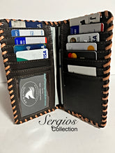 Load image into Gallery viewer, Beautiful hand tooled wallet