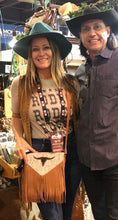Load image into Gallery viewer, Longhorn crossbody style