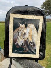 Load image into Gallery viewer, Sergios featuring the art work of talented Kathy Sigle artist, backpack