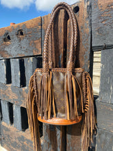 Load image into Gallery viewer, Authentic Vintage Louis Vuitton Bucket MD with Crazy Horse