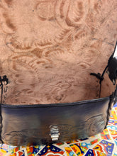 Load image into Gallery viewer, Handmade hand tooled crossbody bag.