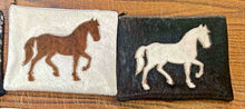 Load image into Gallery viewer, Large 7” x 9” Cowhide pouch Bag