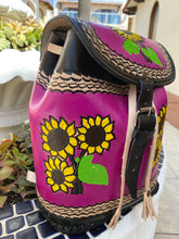 Load image into Gallery viewer, Frida Kalho collection Backpack, handmade,hand painted
