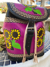 Load image into Gallery viewer, Frida Kalho collection Backpack, handmade,hand painted