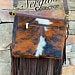 Load image into Gallery viewer, Sergios Hair on cowhide Crossbody made with tricolor brindle cowhide