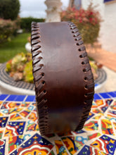 Load image into Gallery viewer, Hand tooled heart shape bag