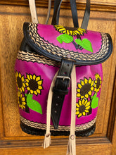 Load image into Gallery viewer, Frida Kalho collection Backpack, handmade,hand painted