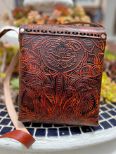 Load image into Gallery viewer, Hand tooled crossbody