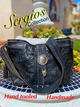 Load image into Gallery viewer, Handmade and hand tooled Black beauty