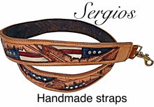 Load image into Gallery viewer, The ultimate Purse straps ! 100% hand carved and hand painted.