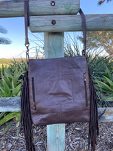 Load image into Gallery viewer, Cowhide Tote crossbody shoulder bag