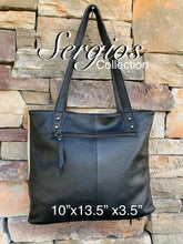 Load image into Gallery viewer, Sergio Small cowhide tote