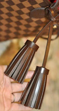 Load image into Gallery viewer, TASSELS double, 4 inches ,loop around handles tassels