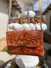 Load image into Gallery viewer, Handmade & Hand tooled crossbody limited edition