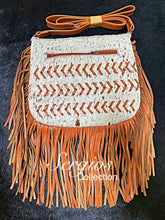 Load image into Gallery viewer, Cowhide crossbody bag