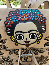 Load image into Gallery viewer, Frida Kalho collection Backpack, Handmade, Hand tooled, Hand painted