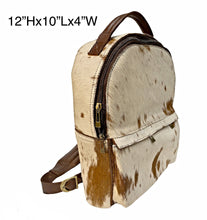 Load image into Gallery viewer, Cowhide Backpack