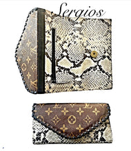 Load image into Gallery viewer, Envelope Wallet (Leather/ Cowhide/ LV)