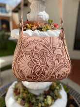 Load image into Gallery viewer, Handmade and hand tooled crossbody