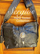 Load image into Gallery viewer, Handmade and hand tooled Black beauty