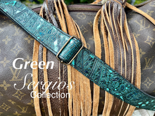 Load image into Gallery viewer, Embossed Leather Straps for purses, handbags.