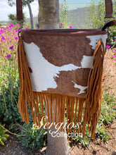 Load image into Gallery viewer, Sergios crossbody cowhide bag in palomino color
