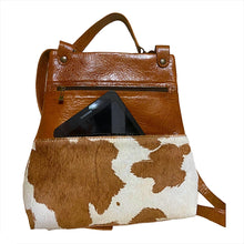 Load image into Gallery viewer, Sophisticated Cowhide Backpack