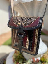Load image into Gallery viewer, Sergios collection Messenger bag handmade& hand tooled