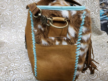 Load image into Gallery viewer, Axis faux and leather diapers baby bag or office bag