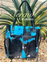 Load image into Gallery viewer, Large Cowhide Tote