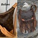 Load image into Gallery viewer, Braiding, Fringes,zippers replacement,lining repair,refurbished TOTAL REVAMP SERVICE, old vintage and new bags
