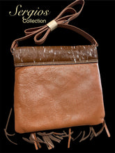 Load image into Gallery viewer, Longhorn cowhide crossbody