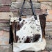 Load image into Gallery viewer, Cowhide tote Leather bag, Crossbody.